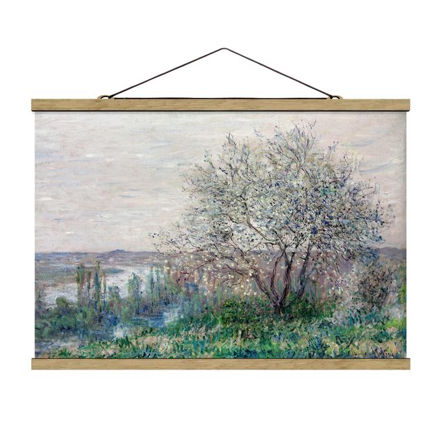 Wandbilder Bäume Claude Monet - Frühlingsstimmung