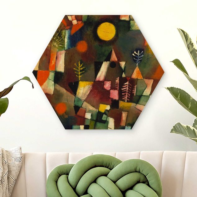 Küche Dekoration Paul Klee - Der Vollmond