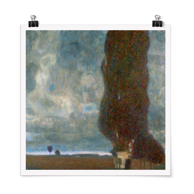 Kunststile Gustav Klimt - Die große Pappel II