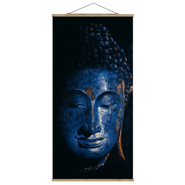 Wandbilder Blau Delhi Buddha