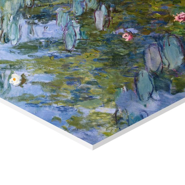 Foto auf Hartschaumplatte Claude Monet - Seerosen (Nympheas)