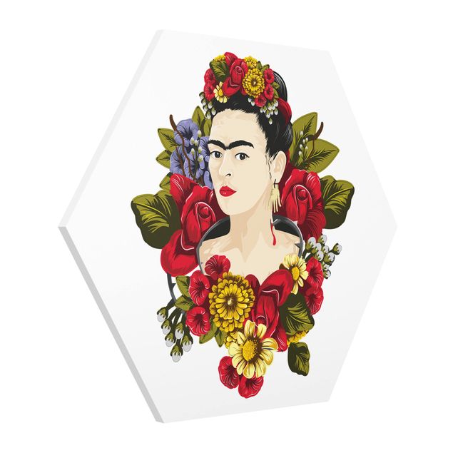 Wandbilder Blumen Frida Kahlo - Rosen
