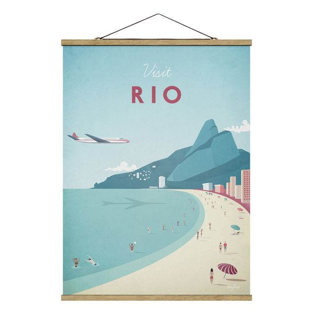 Wandbilder Meer Reiseposter - Rio de Janeiro