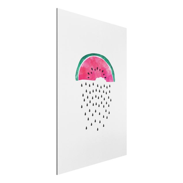 Küchen Deko Wassermelonen Regen