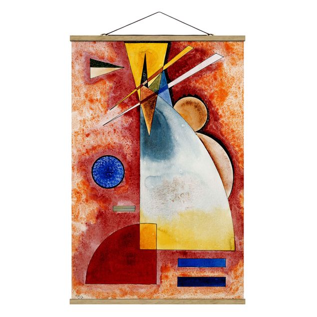 Wandbilder Kunstdrucke Wassily Kandinsky - Ineinander