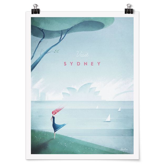 Wandbilder Strände Reiseposter - Sidney