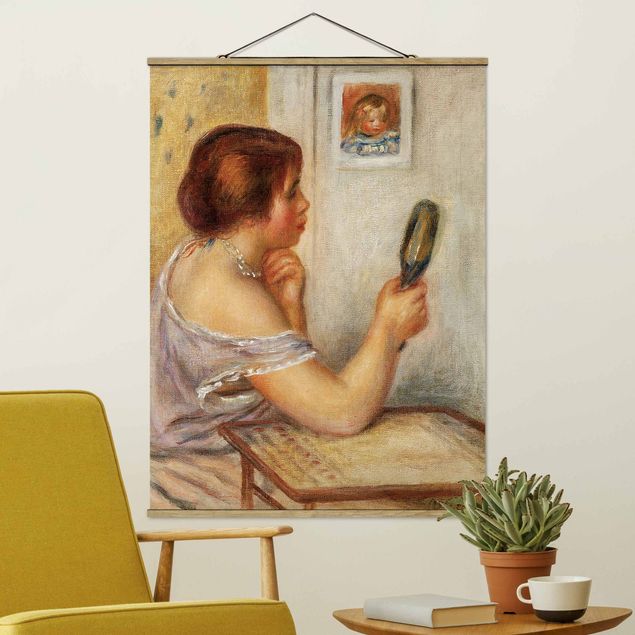 Küchen Deko Auguste Renoir - Gabrielle mit Spiegel