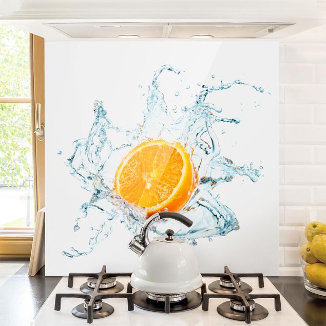 Küche Dekoration Frische Orange