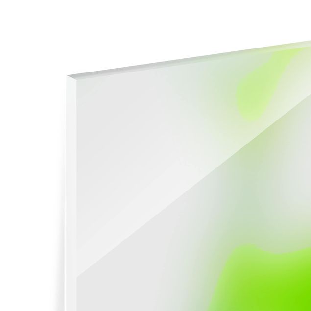 Spritzschutz Glas - Grüner Bambus - Panorama - 5:2