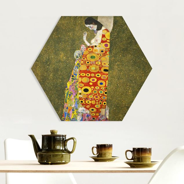 Küche Dekoration Gustav Klimt - Die Hoffnung II