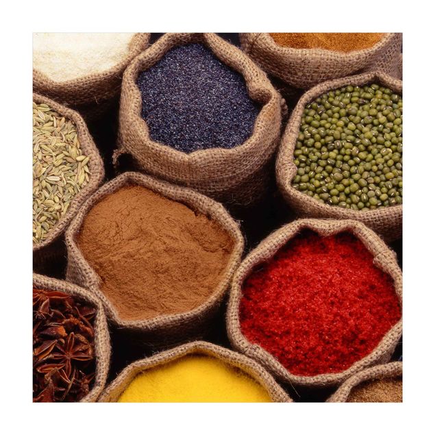 bunter Teppich Colourful Spices