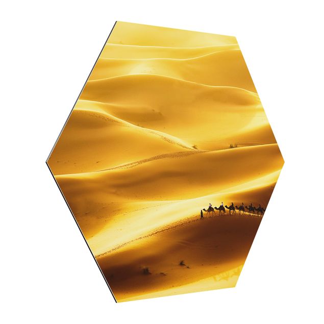 Wandbilder Modern Golden Dunes