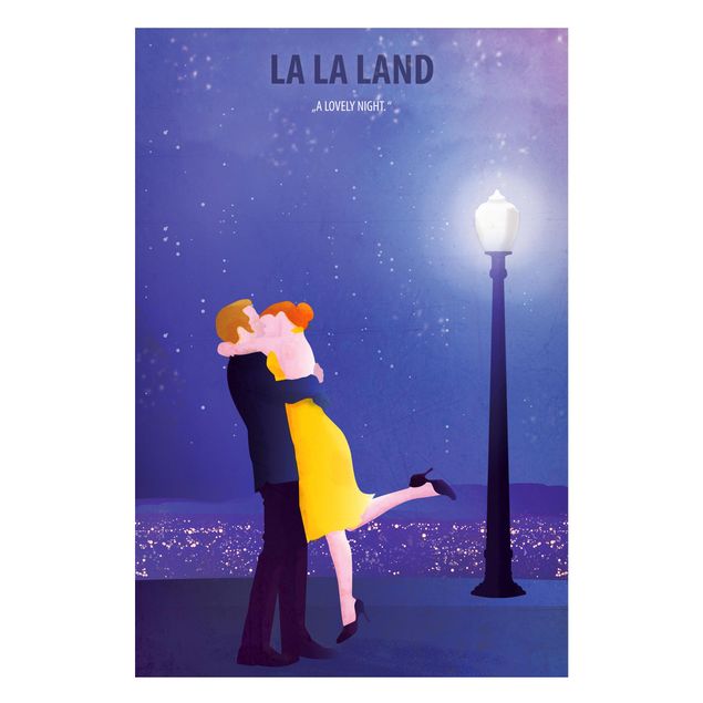 Wandbilder Kunstdrucke Filmposter La La Land II