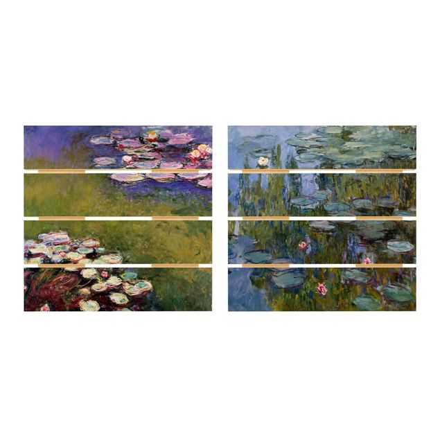 Monet Bilder Claude Monet - Seerosen Set