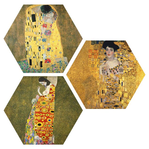 Wandbilder Kunstdrucke Gustav Klimt - Portraits