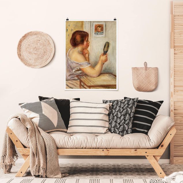 Bilder Impressionismus Auguste Renoir - Gabrielle mit Spiegel