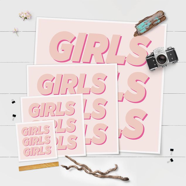 Poster kaufen GIRLS GIRLS GIRLS