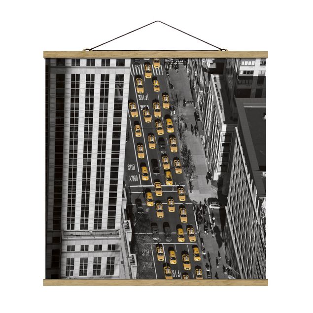 Wandbilder Architektur & Skyline Taxiverkehr in Manhattan