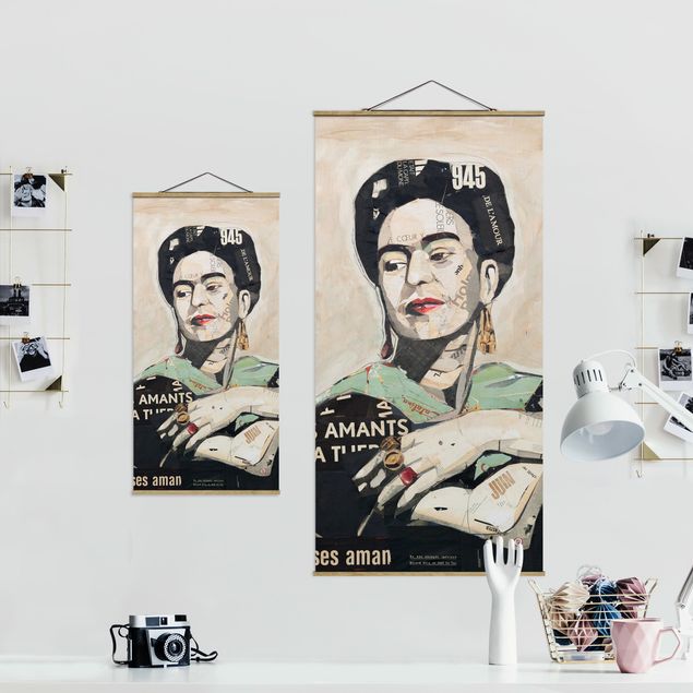 Wandbilder Frida Kahlo - Collage No.4
