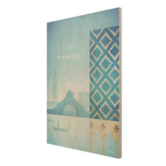 Henry Rivers Kunstdrucke Reiseposter - Venedig