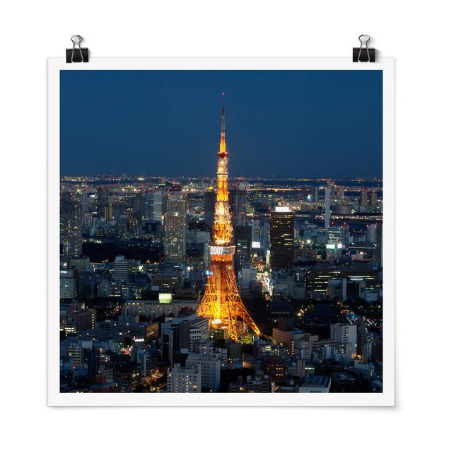 Wandbilder Tokyo Tokyo Tower