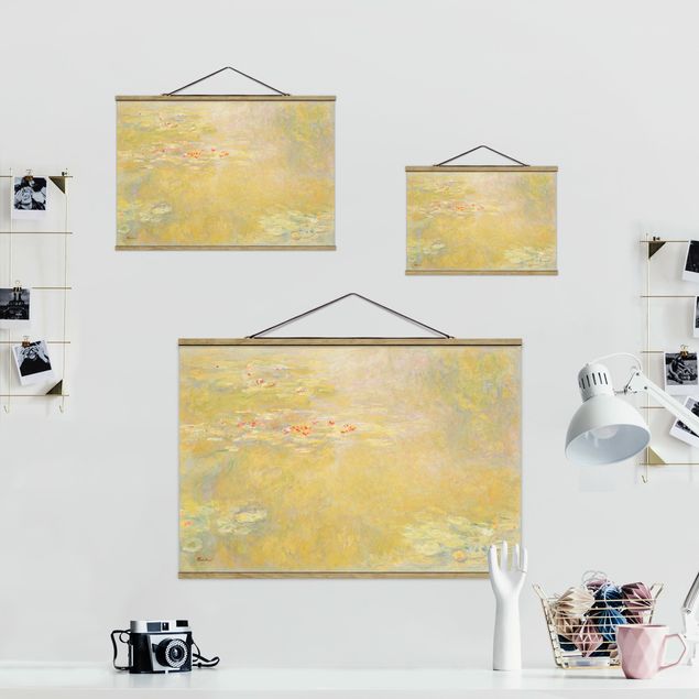 Wandbilder Natur Claude Monet - Seerosenteich