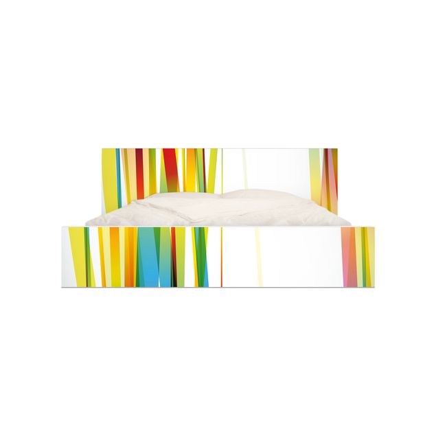Klebefolie Möbel Rainbow Stripes