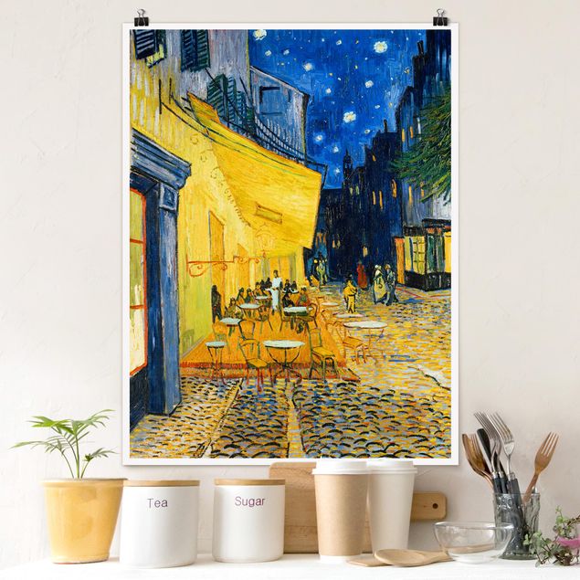 Küche Dekoration Vincent van Gogh - Café-Terrasse in Arles