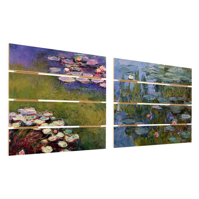 Bilder Claude Monet - Seerosen Set
