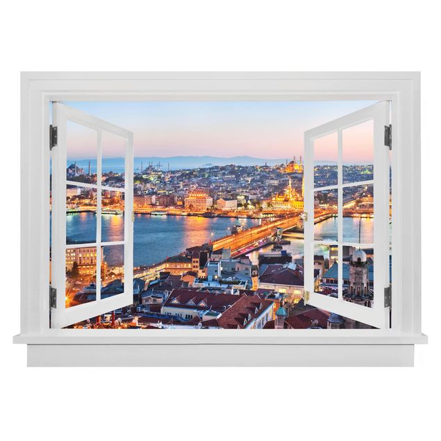 Küche Dekoration Offenes Fenster Istanbul