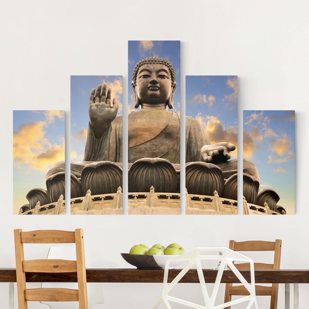 Küchen Deko Großer Buddha