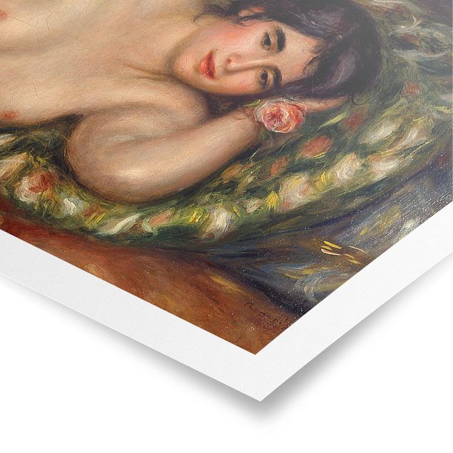 Wandbilder Kunstdrucke Auguste Renoir - Liegender Akt
