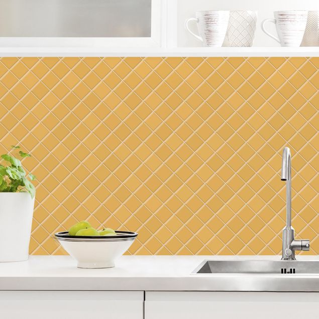 Küche Dekoration Mosaik Fliesen - Orange