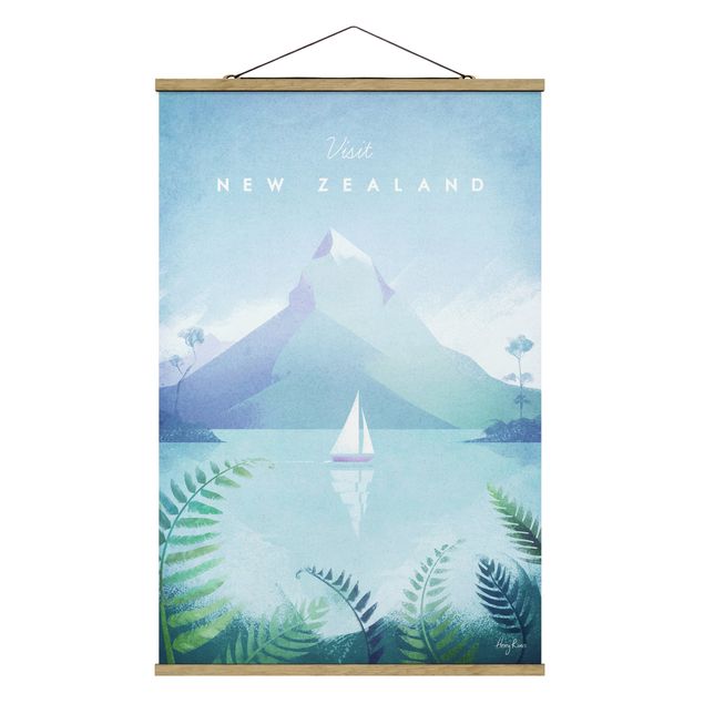 Wandbilder Landschaften Reiseposter - Neuseeland