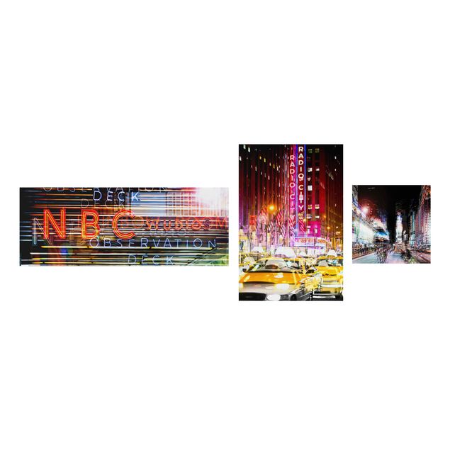 Wandbilder Architektur & Skyline Times Square City Lights
