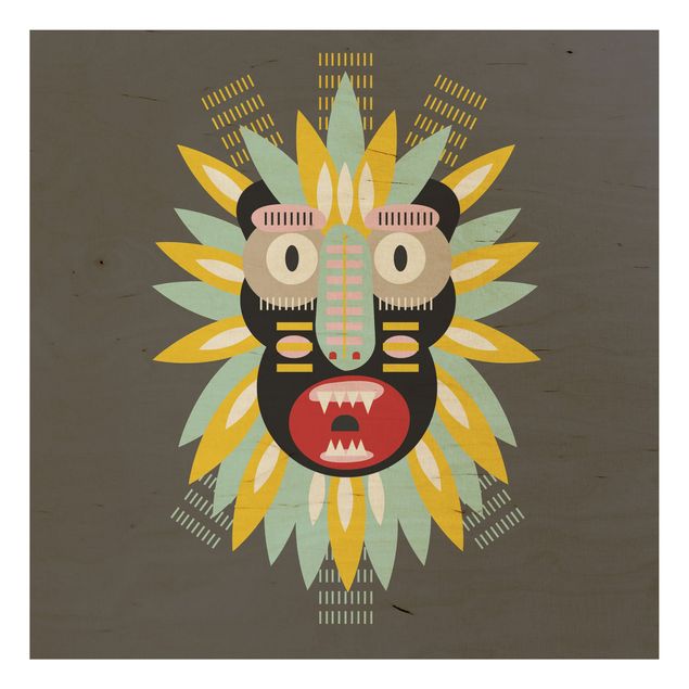 MUAH Bilder Collage Ethno Maske - King Kong