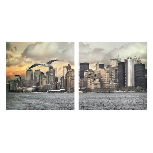 Skyline Leinwandbild New York