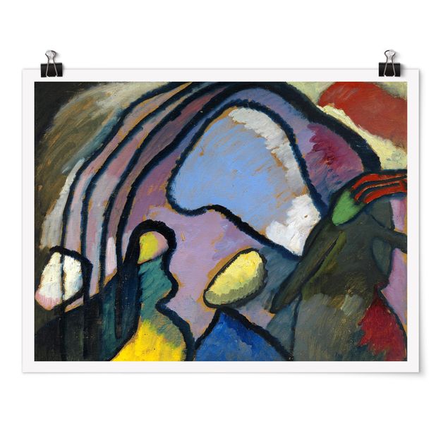 Poster Kunstdruck Wassily Kandinsky - Improvisation
