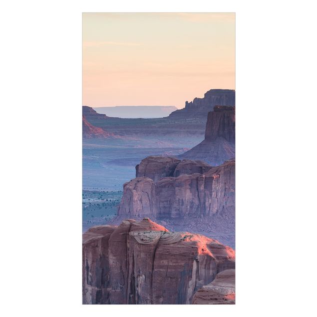 Duschrückwand - Sonnenaufgang in Arizona
