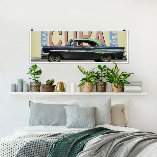 Wandbilder Autos Show me Cuba
