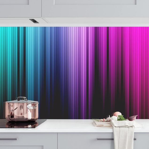 Küche Dekoration Rainbow Display II