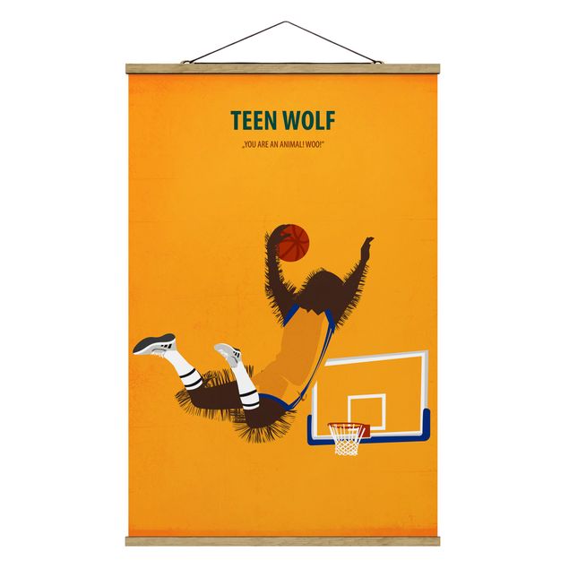 Wandbilder Modern Filmposter Teen Wolf