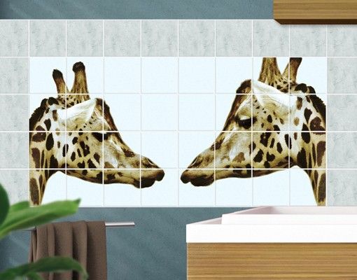 Küche Dekoration Giraffes In Love