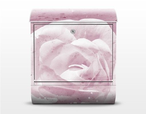Briefkasten Design Antique Pink