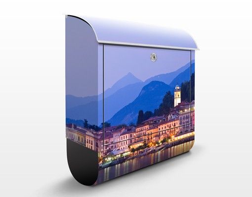 Briefkästen Landschaften Bellagio am Comer See