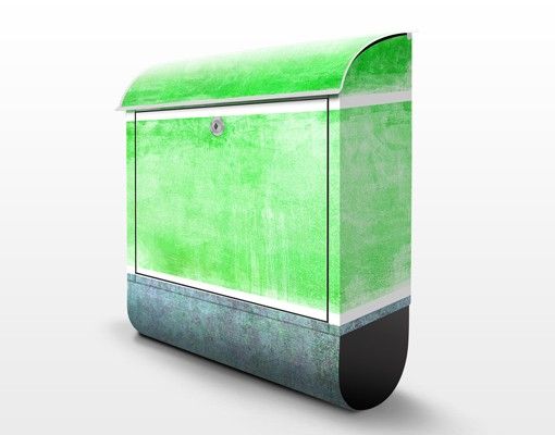 Design Briefkasten Colour Harmony Green