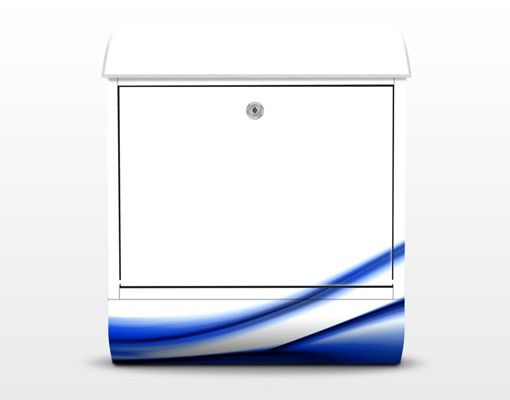 Briefkasten Design Blue Design