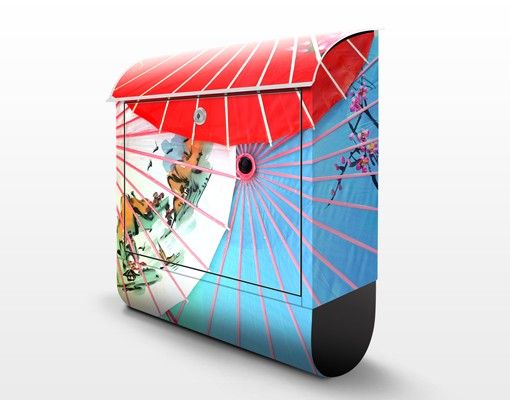 Briefkasten Design Chinese Parasols