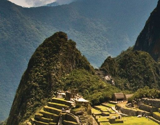 Briefkasten mit Zeitungsfach - Machu Picchu - Wandbriefkasten