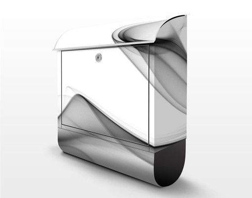 Design Briefkasten Grey Flame